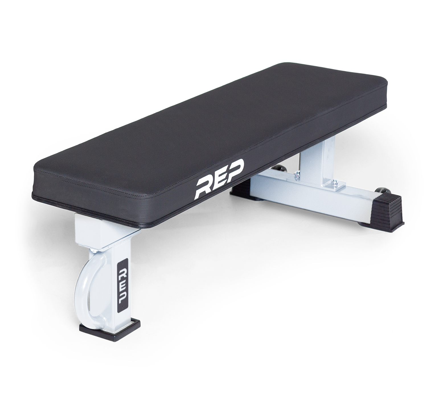 FB-5000 Competition Flat Bench - White / Wide