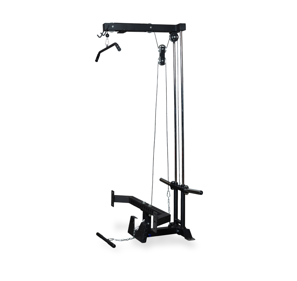 GORILLA SPORTS® Lat Pull Down Tower - for Cable Machine, Max. Load