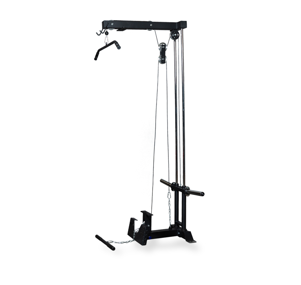GORILLA SPORTS® Lat Pull Down Tower - for Cable Machine, Max. Load