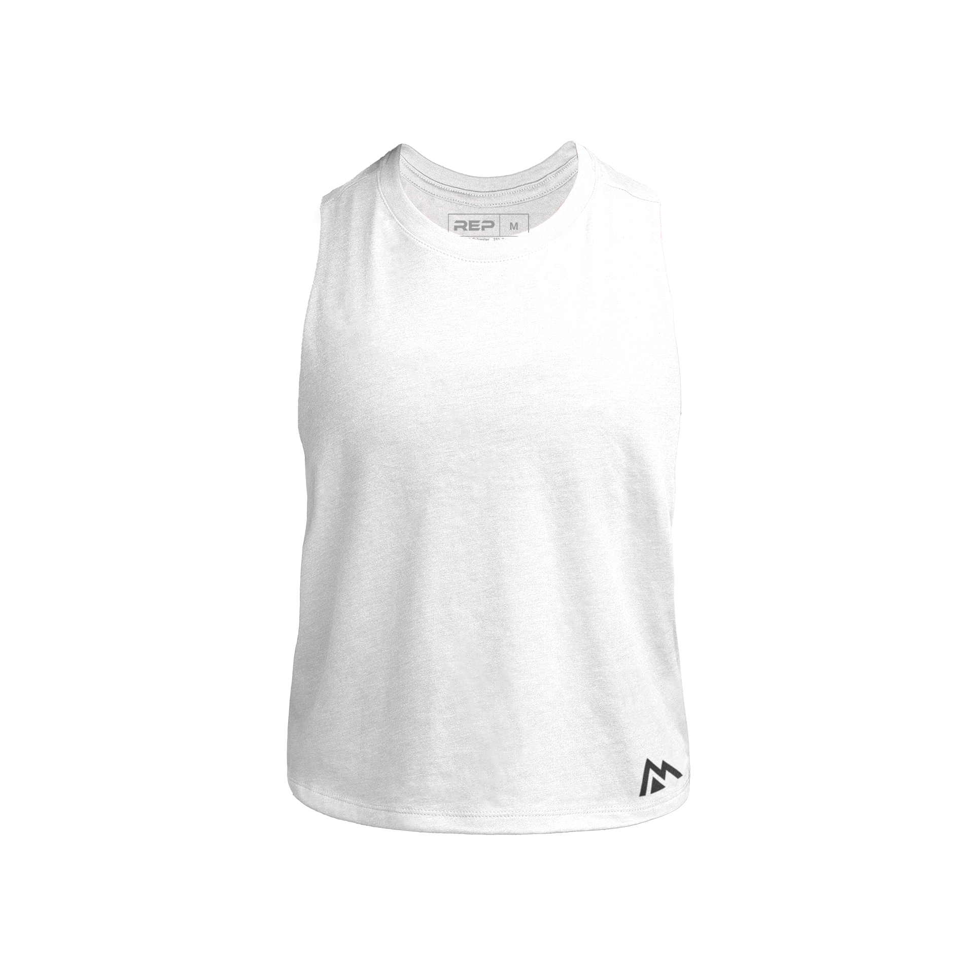 Women's Peak Cropped Dual-Blend Tank