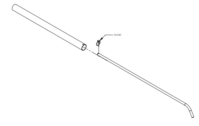 Pin-Pipe Safeties Spares - 10-0187: 4000 & 5000 Series Lynch Pin