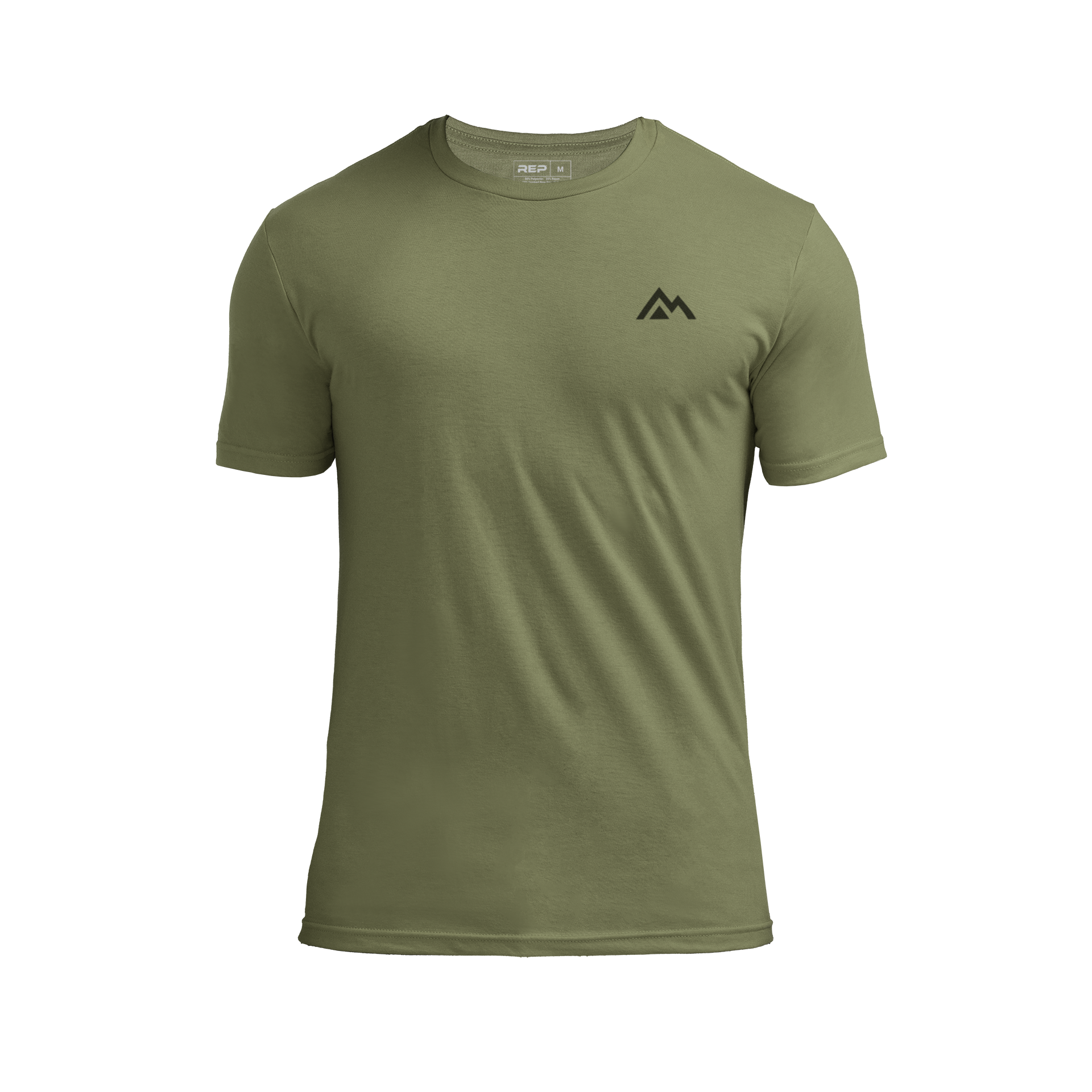 Men's Breathable Crew Neck Essential Fitness T-Shirt - Neon Green