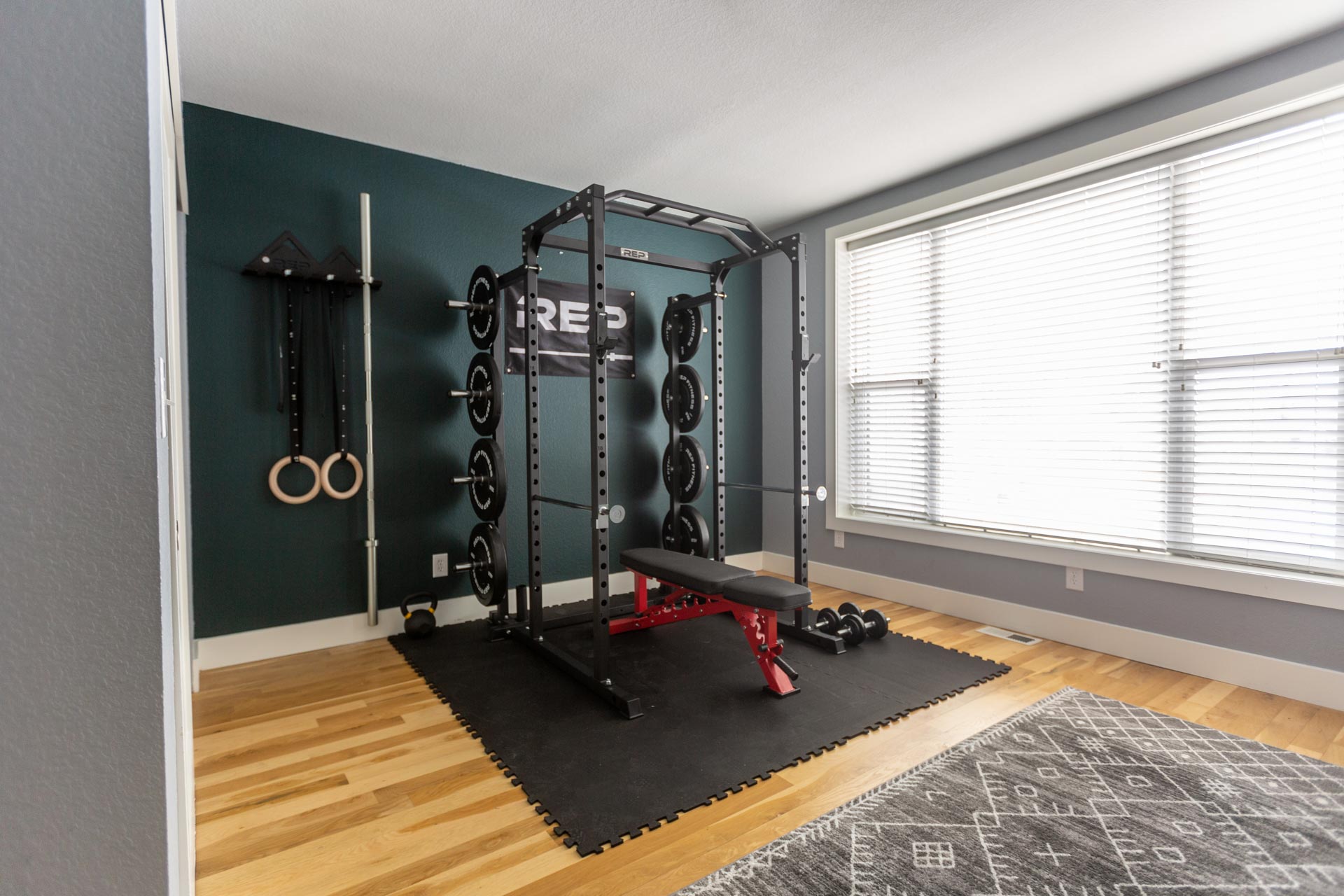 Rubber Floor Tiles | REP Fitness