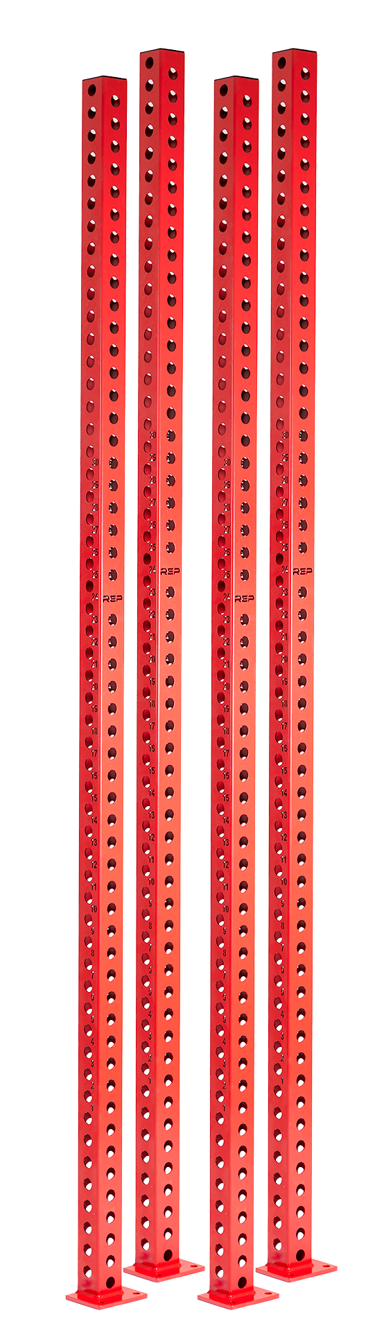 Rig Uprights - 5000 / Set / Red