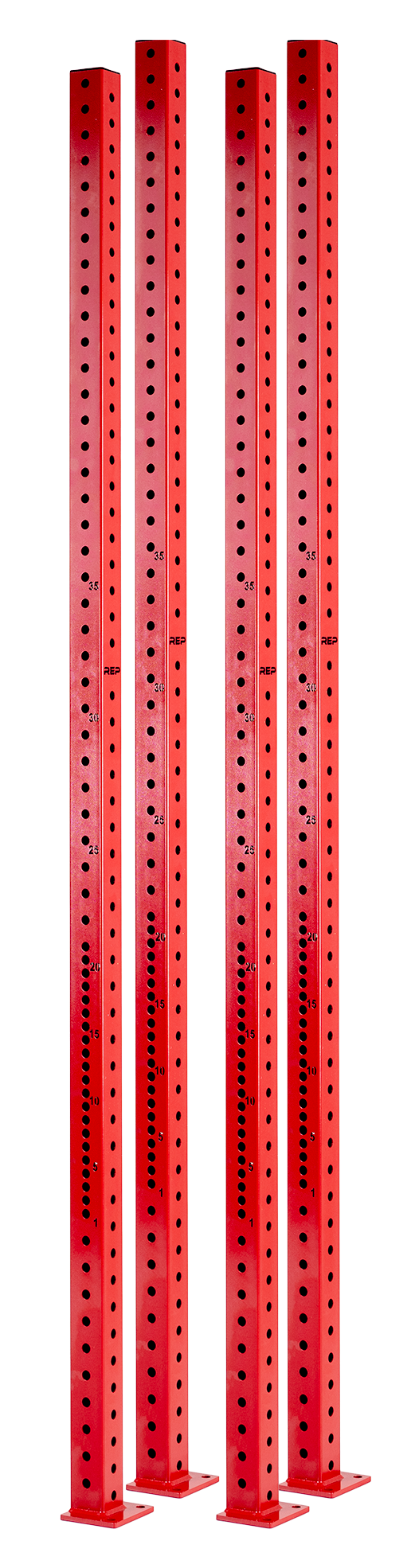 Rig Uprights - 4000 / Set / Red