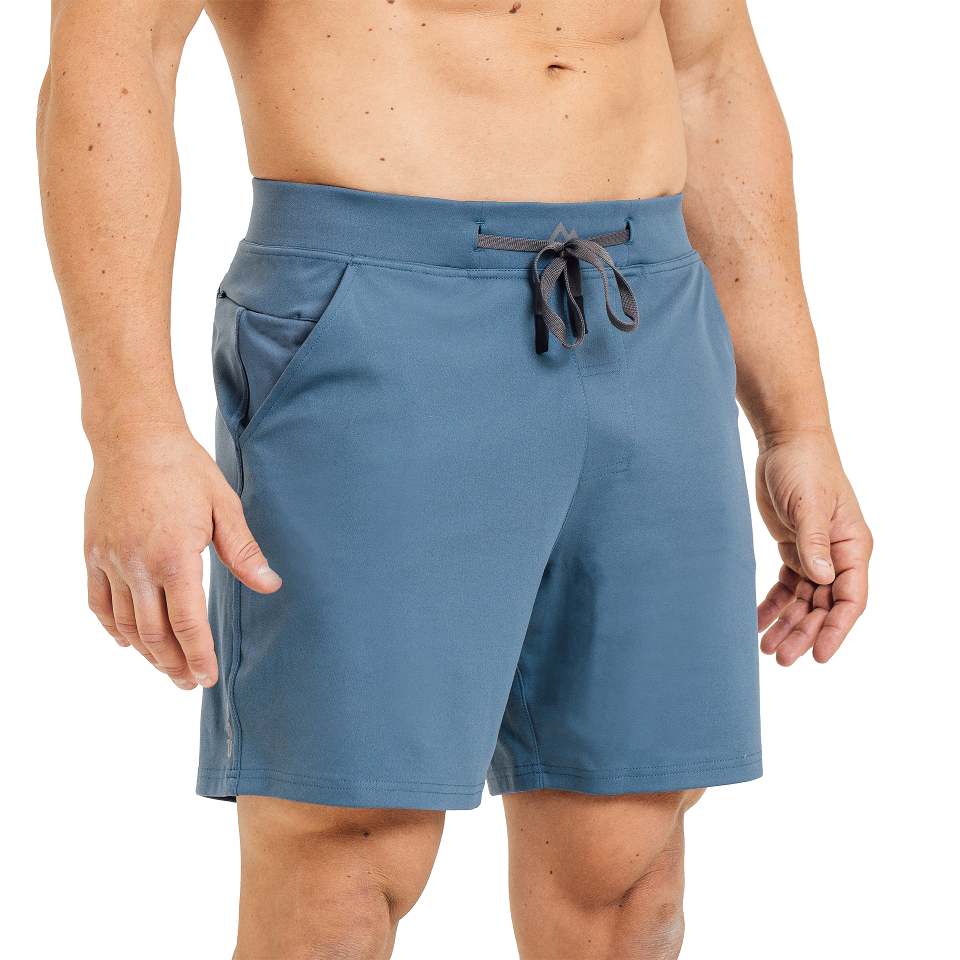 Men’s Versa Shorts - Heather Slate Blue / X-Small / 7