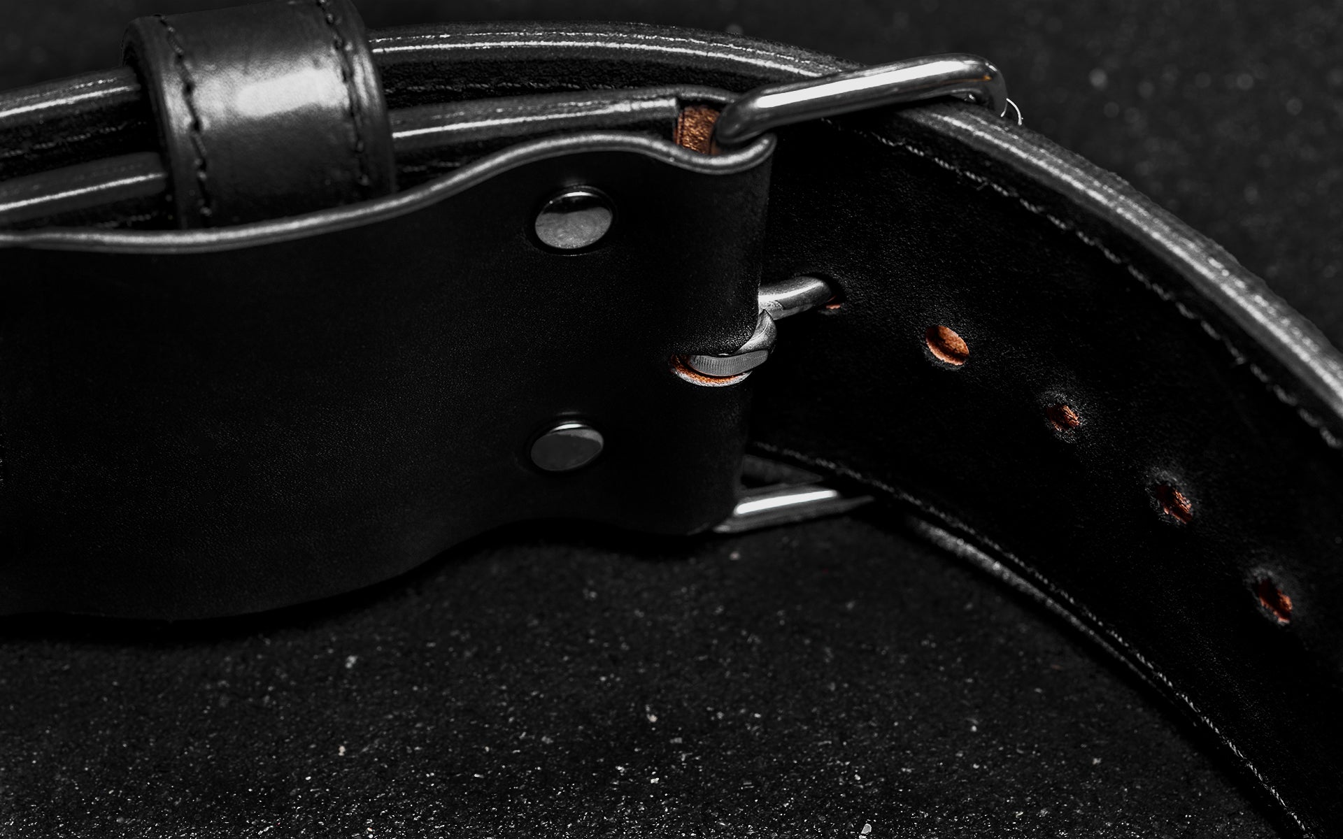 REP USA Premium Leather Lifting Belt