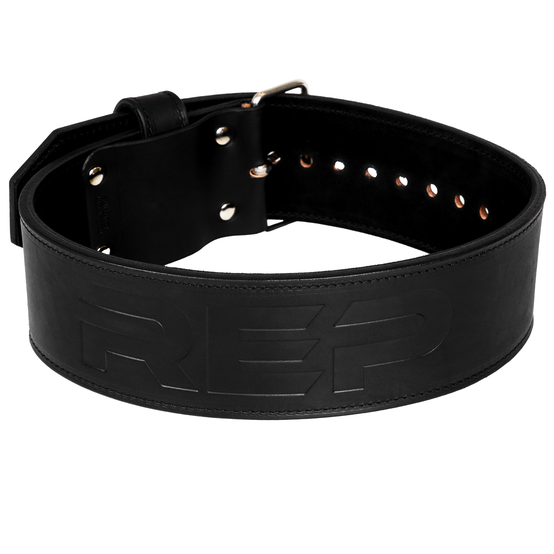 REP USA Premium Leather Lifting Belt - Black / Small