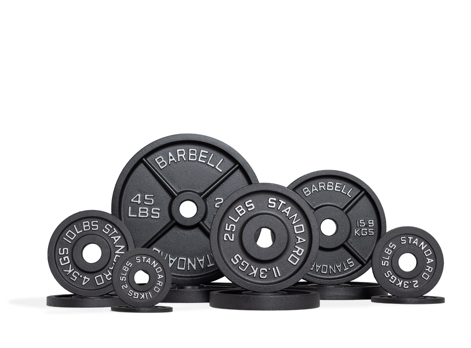 Old School Iron Plates | Rep Fitness 2.5lb Pair