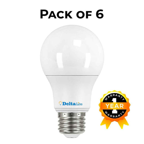DeltaLite LED Bulb - Pack of 6 Bulbs