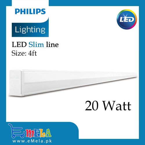 Slim line LED Batten Light | 20W & 4ft | Philips