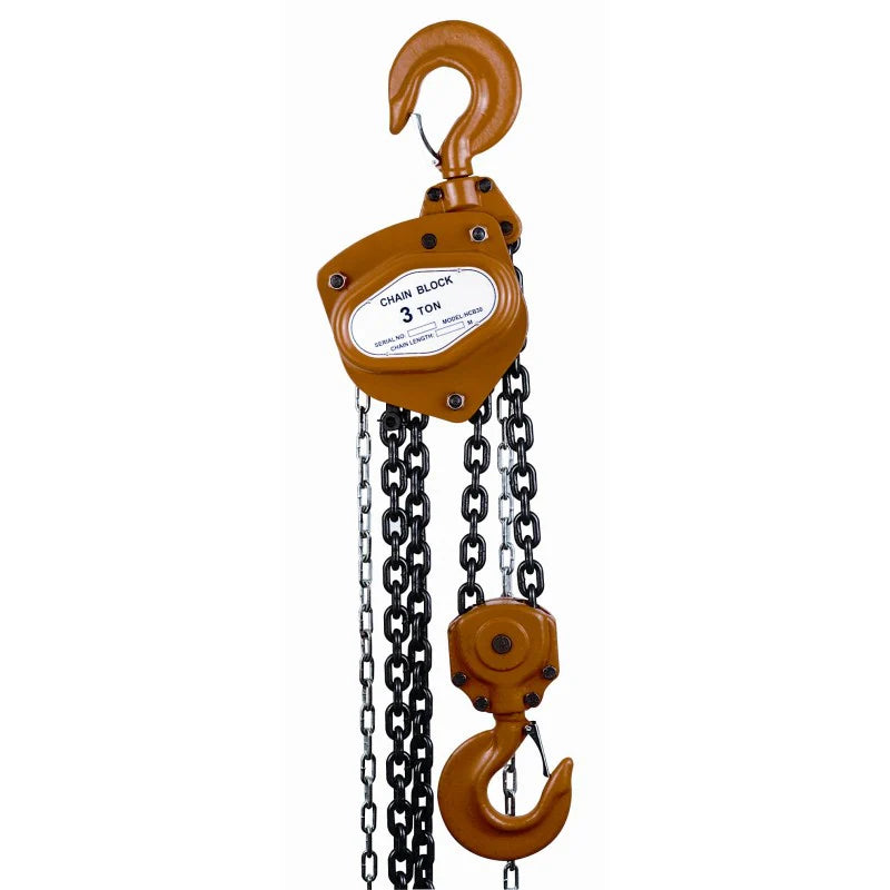 Manual chain hoist