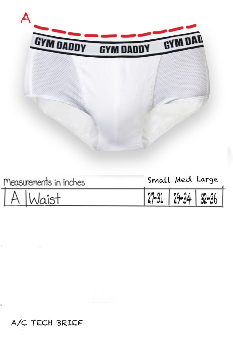 A/C TECH ESSENTIAL BRIEF [TRUE BLUE] – GYM DADDY SPORT