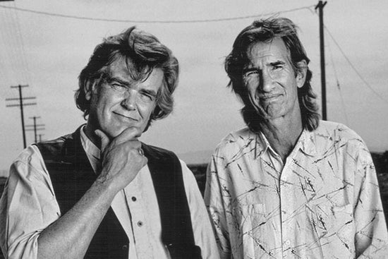 Two kindred spirits Guy Clark and Townes Van Zandt
