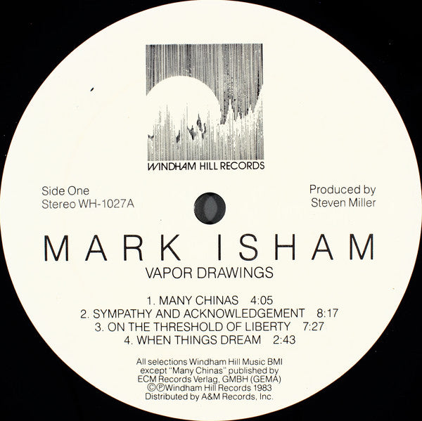 Buy Mark Isham Vapor Drawings (LP, Album) Online for a great price