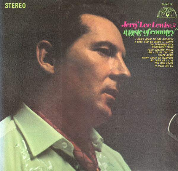 Buy Jerry Lee Lewis : A Taste Of Country (LP, Album, San) Online for a  great price – Record Town TX