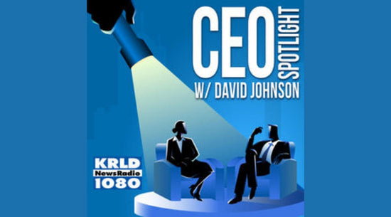 David Johnson of KRLD AM Radio Dallas-Fort Worth interviews Bill Mecke owner of Record Town on CEO Spotlight March 22, 2022