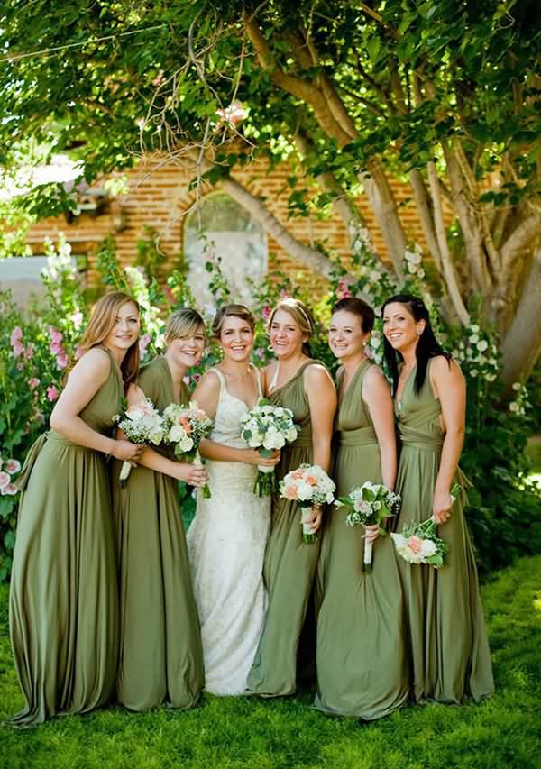 Buy Dark Green Infinity Dress, Multiway Dress - InfinityDress.co.uk