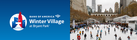 Bank of America winter market Bryant Park