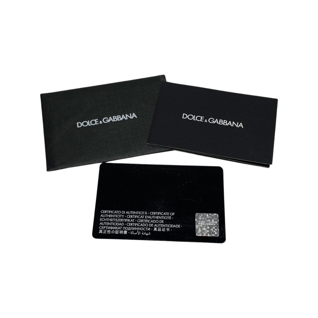 Dolce & Gabbana Logo Black Nylon & Rubber Wristlet Clutch – FOMO