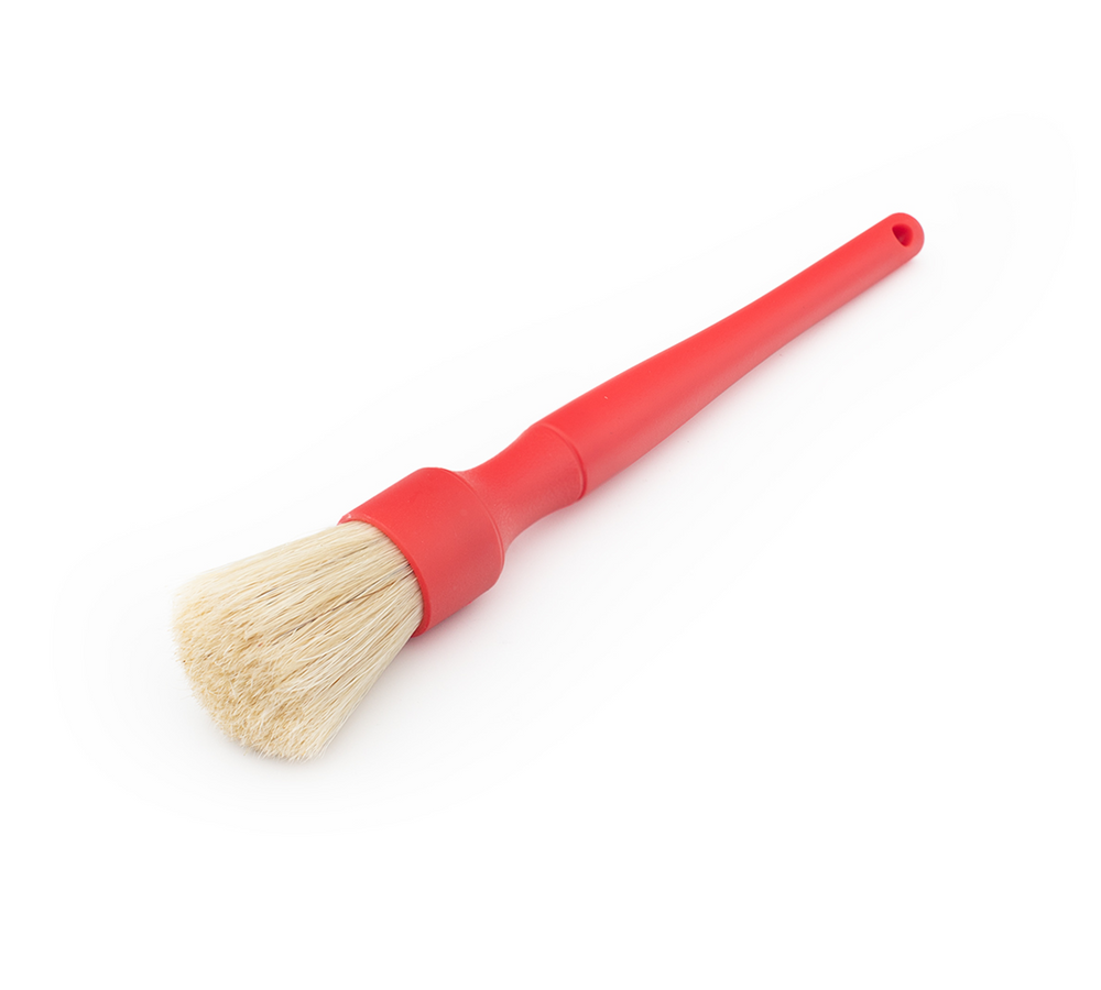 Detail Factory Crevice Brush Set | Black Synthetic & Red Boars Hair