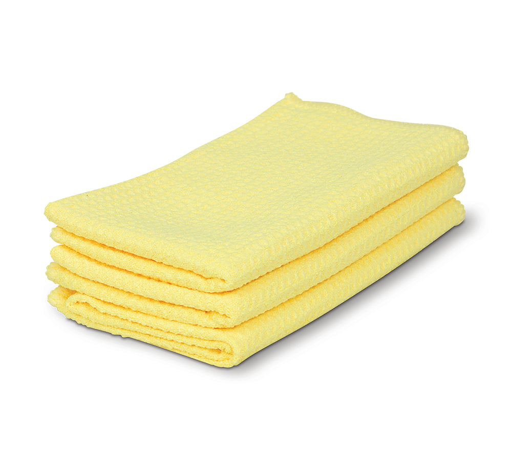 Microfiber Super Towel 16 x 16 - Yellow