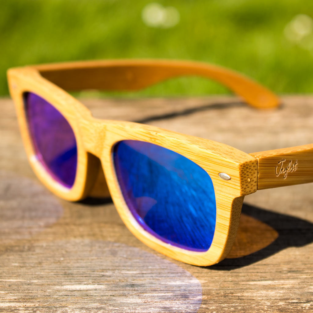 Bamboo Jnglst Rayban Sunglasses with 