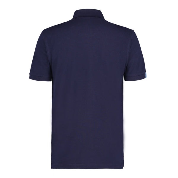 Navy Polo with Sky Detail | Shop | Junglist Network