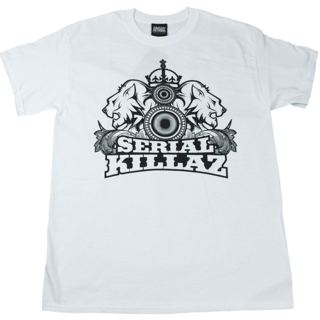 Serial Killaz White T T Shirt Junglist Network Shop 9942
