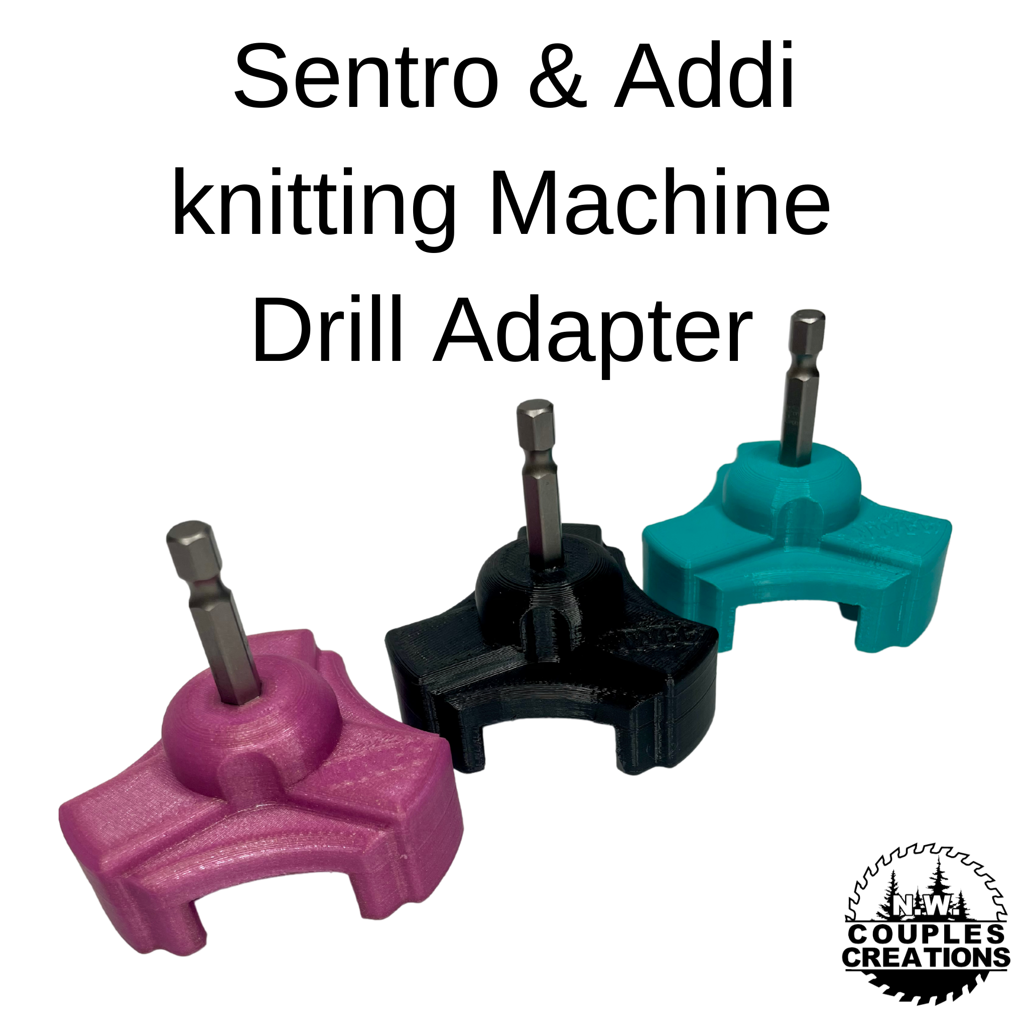 USING A DRILL WITH A SENTRO KNITTING MACHINE