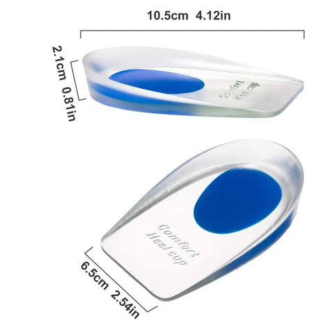 Calcanheira Para Esporão Ortopédica - Palmilha de Silicone