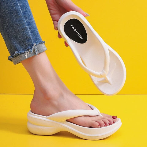 Chinelo Plataforma Feminino - Sandália Confort Nas Nuvens