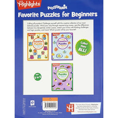 Puzzlemania: Favorite Puzzles for Beginners - Vol. 3