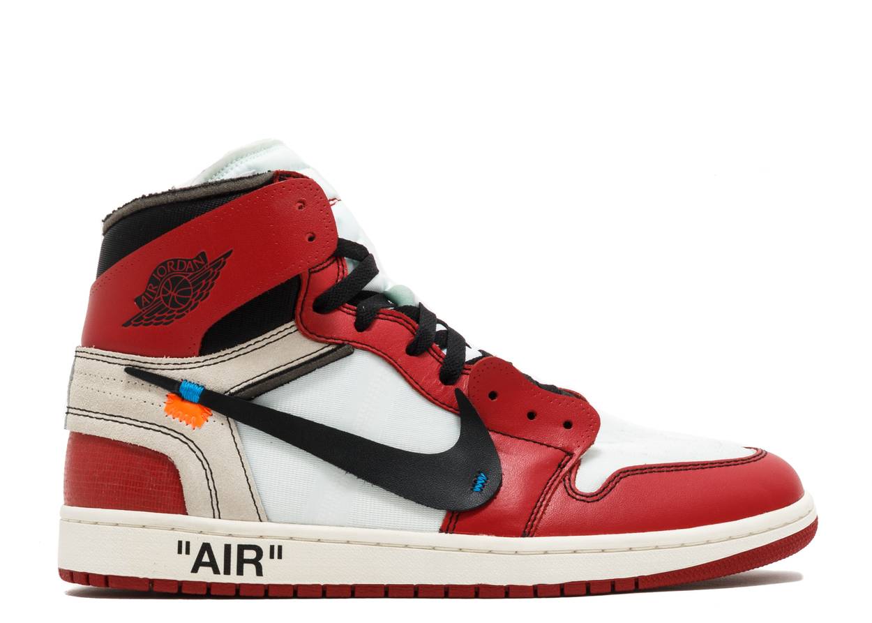 Off white blue store air jordan 1