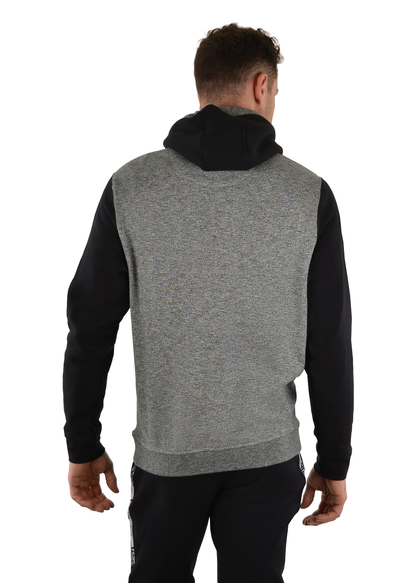 Wrangler Mens Hammond Pull Over Hoodie - Charcoal Marle - Bairnsdale Horse  Centre
