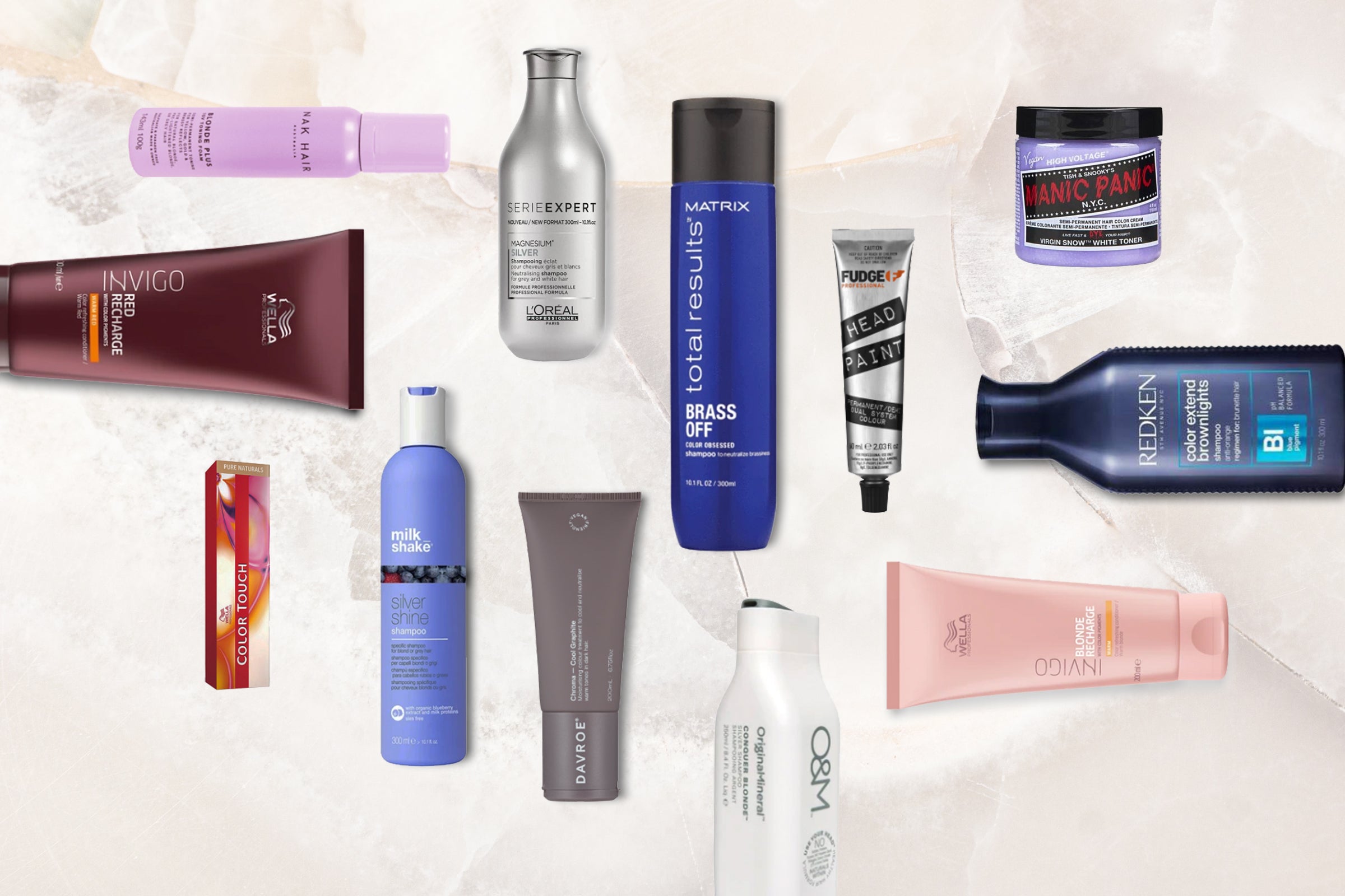 Toning Shampoos, Conditioners and Box | Glam Treatments