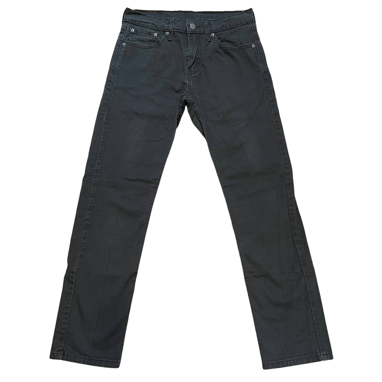 Levi's 502 Regular Taper Jeans Men's Sz 28 x 30 Grey Stretch Tapered Leg 28/30