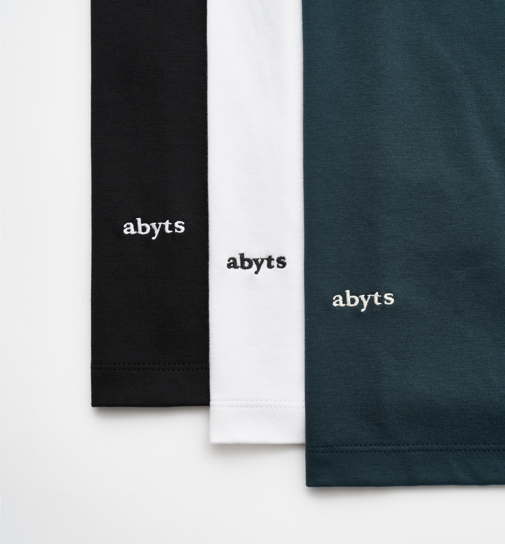 独創的 Abyts CIRCLE LOGO T-SHIRT ecousarecycling.com