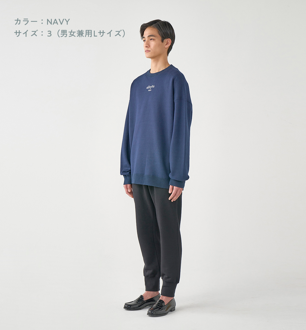 おトク】 佐藤健abyts SWEAT TOPS BLACK サイズ２ - タレントグッズ