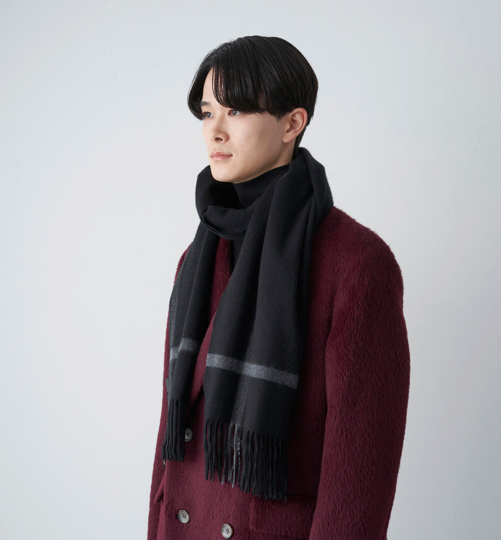 マフラー/ショール 【新品未開封】佐藤健 ABYTS CASHMERE STOLE (CHECK)