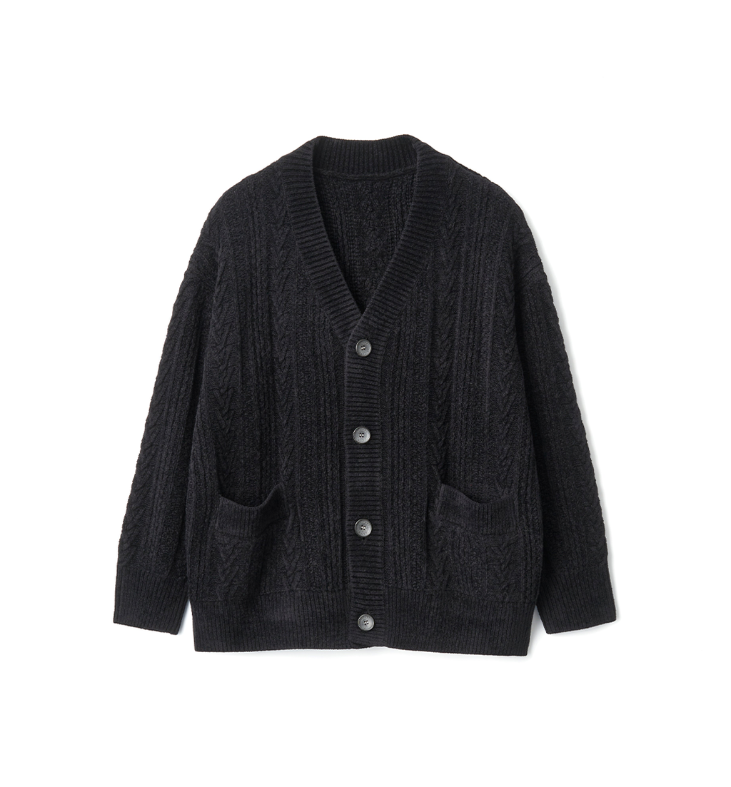 佐藤健 abyts MOLE CABLE CARDIGAN-