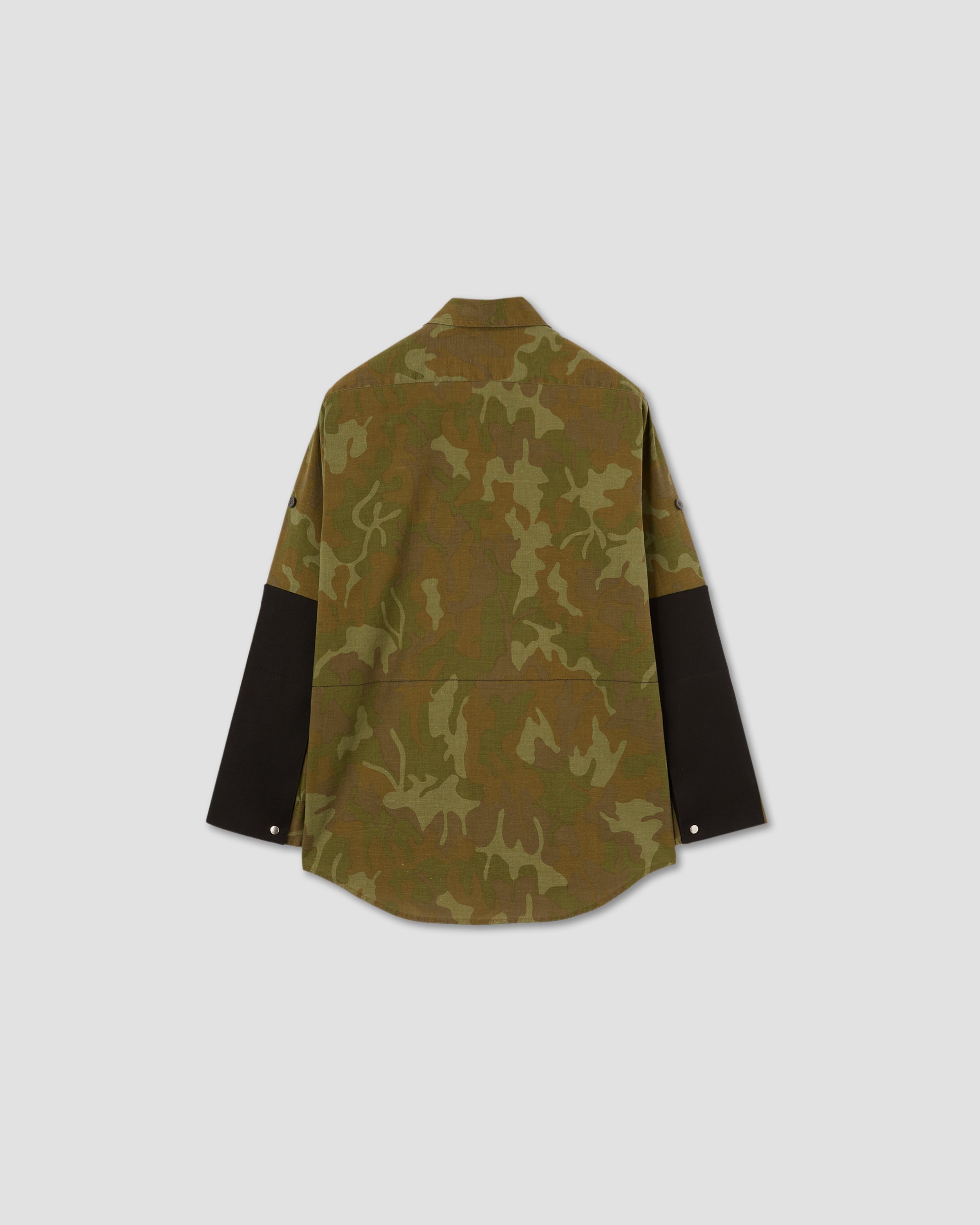 OAMC RE:WORK ROMANIAN SHIRT, CAMO