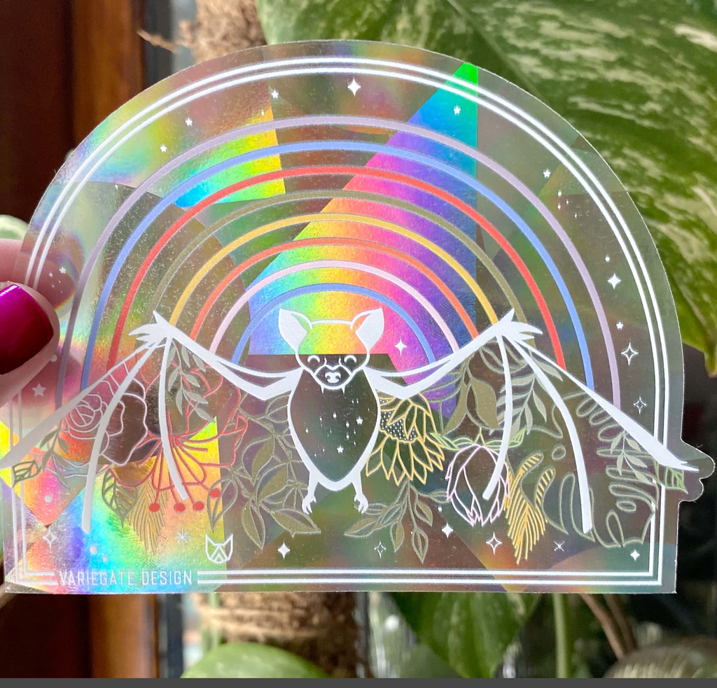 Fraise Sun Catcher Rainbow Maker Decal – Bon Femmes