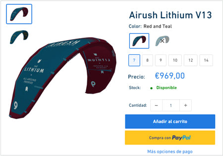 Airush Lithium V13