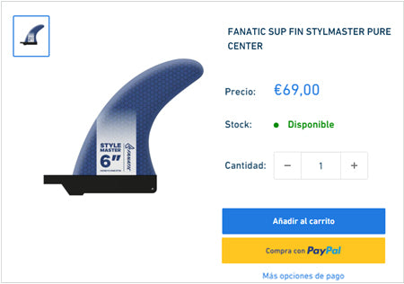 FANATIC SUP FIN STYLMASTER PURE CENTER