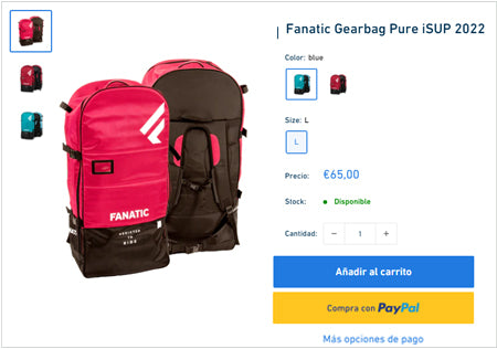 Fanatic Gearbag Pure iSUP 2022