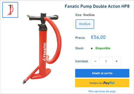 Fanatic Pump Double Action HP8