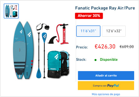Fanatic Package Ray Air/Pure