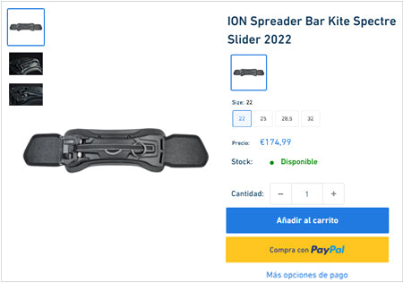 iON SPREADER bAR KITE