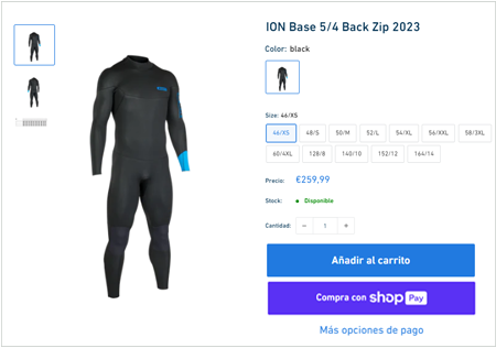 ION Base 5/4 Back Zip 2023